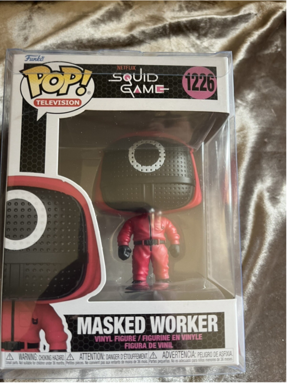 Funko Pop! Television - Netflix Squid Game - Masked Worker - #1226 - New in Box